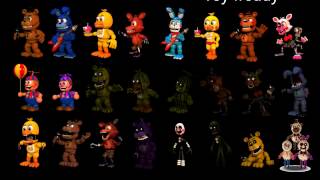 all fnaf world animatronics sing fnaf song [upl. by Schuler]