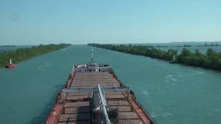 Great Lakes Sailing  StClair amp Detroit Rivers HD timelapse [upl. by Farrish593]