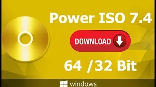 Power Iso 74 Full Version Free Download 32 amp 64 bit  100 Working  rabigraphics Md Rabiul Islam [upl. by Saimon264]