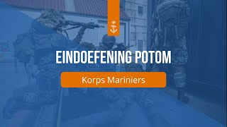 Eindoefening POTOM  Praktijkopleiding tot Officier der Mariniers  Koninklijke Marine [upl. by Liakim]