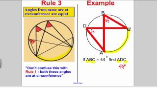 Circle Theorems  GCSE Maths Higher [upl. by Kos]