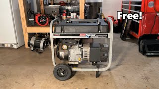 Blown Generator Engine Rebuild  Part 1 [upl. by Adnoval]