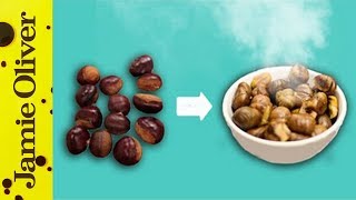 How to Roast Chestnuts in an Oven  1 Minute Tips [upl. by Cirre]