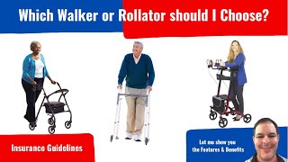 Choosing the Right Walker or Rollator [upl. by Rehotsirhc]