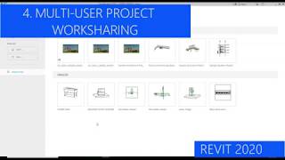 Worksharing in Revit How to access multiuser project files Revit 2020 [upl. by Nap]