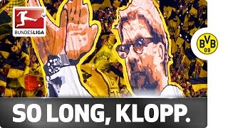 Tears for Klopp  Emotional SendOff from the Dortmund Fans [upl. by Timms]