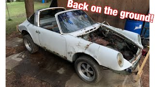 Saving a Vintage Porsche 911 Targa from the Scrapyard Rebuild Part 10 [upl. by Siravrat]