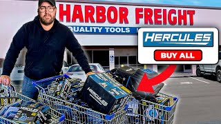 I Bought Every Hercules Tool at Harbor Freight [upl. by Aivon441]