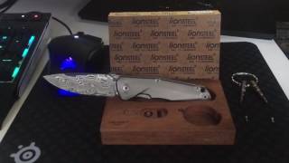 LionSteel TRE Thor Damasteel Damascus Review [upl. by Ettie242]