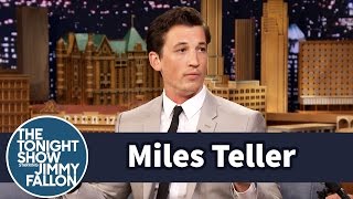 Miles Teller Is a SelfTaught Drummer [upl. by Meadows]