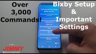 Samsung Bixby Voice  Important Settings And Setup [upl. by Assirol137]