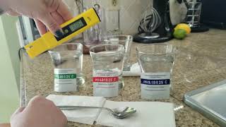 DIGITAL PH METER CALIBRATION [upl. by Ogait]