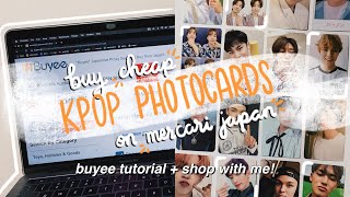 buying cheap kpop photocards using mercari japan ✰ buyee tutorial  shop with me [upl. by Monty877]