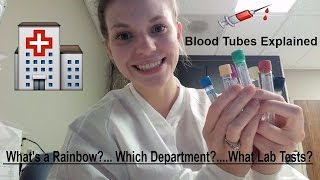 Phlebotomy amp Laboratory Blood Tubes Explained [upl. by Eus393]