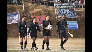 Women Gold Cup Ilam  Tribhuwan Army Football Club Kathmandu Vs Manebhanjyang FC Darjeeling [upl. by Treulich]