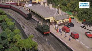 Superb model railway layout St Ives in OO gauge [upl. by Eveiveneg758]