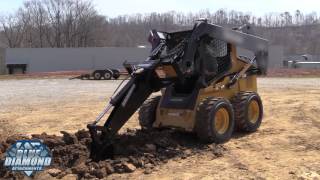 Skid Steer Backhoe  Blue Diamond Attachments [upl. by Pope]