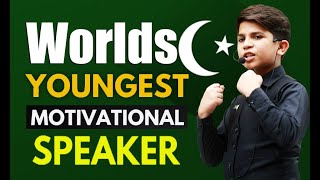 Worlds Youngest Motivational Speaker Hammad Safi  The Little Professor [upl. by China]