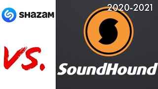 Shazam VS SoundHound – 2020 Music Recognition App Battle – Whats Best for 2021 [upl. by Platto]