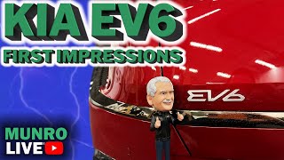 Kia EV6  Sandys First Look [upl. by Dawkins]