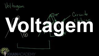 Voltagem  Engenharia Eletrica  Khan Academy [upl. by Manouch]