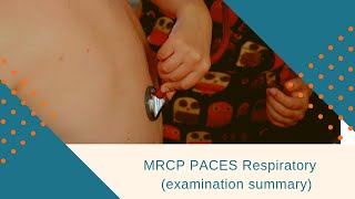 MRCP PACES Station 1 Respiratory section pathological condition [upl. by Kcirneh]