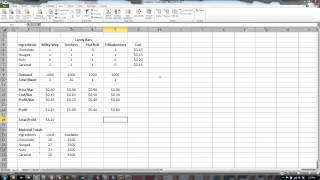 Excel Solver and Goal Seek [upl. by Idelia]