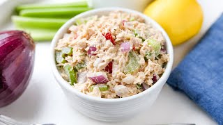 Keto Tuna Salad  The BEST Easy Low Carb Tuna Salad Recipe You Can Make [upl. by Nelak]