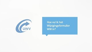 Wijzigingen doorgeven met een WWuitkering [upl. by Lyrac]