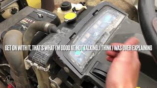 John Deere 445 troubleshooting part 2 [upl. by Ecirahc]