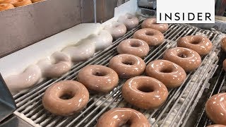 How Krispy Kreme Doughnuts Are Made [upl. by Seow]