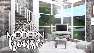 Roblox  Bloxburg 20k Modern House  House Build [upl. by Gore]