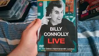 My Billy Connolly VHSDVD collection celebrating his 78th birthday today [upl. by Egni]