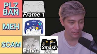 Leffens Melee Controller Tier List [upl. by Aknahs]