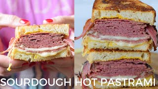 Sourdough Hot Pastrami Sandwich Recipe [upl. by Leumas326]