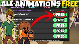 how to get ALL animations FREE funky friday [upl. by Thordis421]