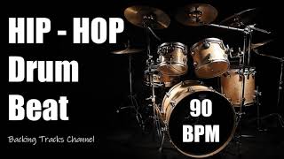 Hiphop Drum Beat  90 BPM  Only Drums [upl. by Dis216]