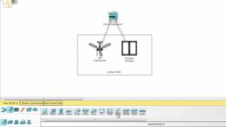 IoT How to design a smart home on packet tracer  part 1 [upl. by Yorick]