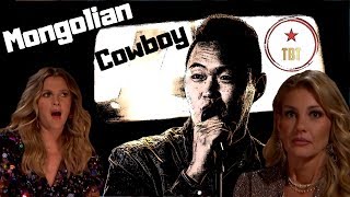 The Mongolian Cowboy STUNS Faith Hill  Enkh Erdene’s World’s Best Audition [upl. by Chemar867]