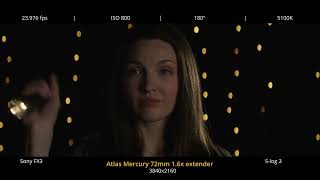 How does an Atlas Mercury Series Anamorphic Lens look with Sony FX3  The Creator Camera [upl. by Kelley]