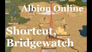 Albion Online  Caerleon to Bridgewatch fast almost safely [upl. by Eladroc765]