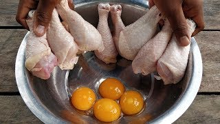 Tasty Crispy Chicken Drumstick Cooking  Chicken Drumstick Crispy Recipe [upl. by Ericka810]