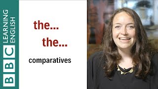 Thethe comparatives  English In A Minute [upl. by Adnahc]