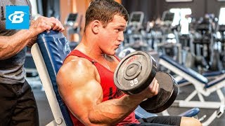 Build Massive Arms  Hunter and Lee Labrada [upl. by Anits71]