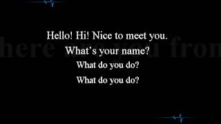 Song Lyrics 01 Hello Hi [upl. by Donna]