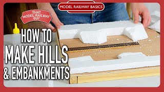 How To Make Hills amp Embankments  Model Railway Basics Episode Four [upl. by Meensat875]