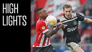 Highlights PSV  Ajax [upl. by Volotta]