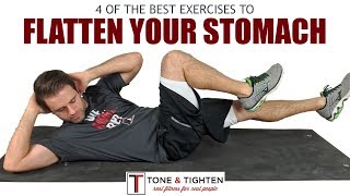 4 Ab exercises to flatten your stomach [upl. by Hesper]