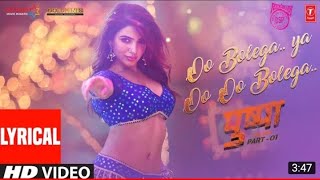 O AntavaOo Oo Antava HindiLyrical  shpa Songs l Allu Arjun Rashmika DSPSkumar Samantha [upl. by Secnarfyram638]