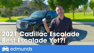 2021 Cadillac Escalade Review — AllNew SUV  Interior Price amp More [upl. by Ellehcear]